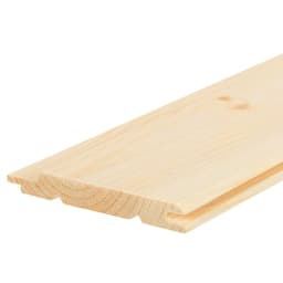 Евровагонка хвоя 12.5x96x2500 мм сорт Оптима 10 шт. 2.4 м² 2