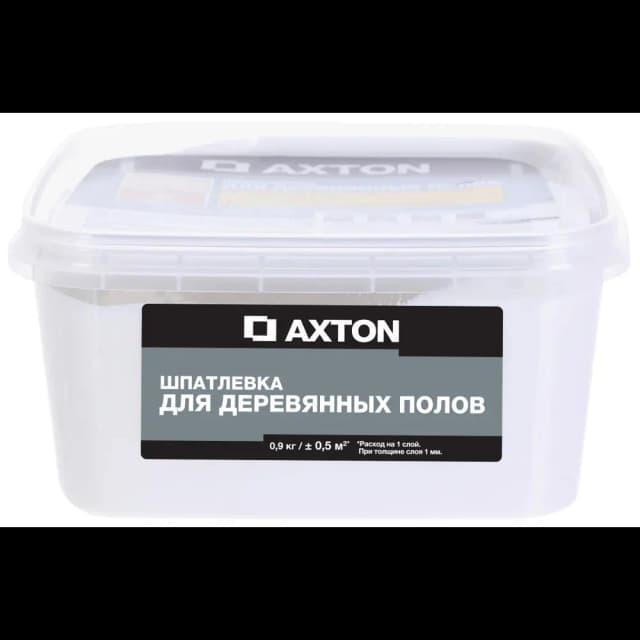 Шпатлёвка Axton для деревянных полов 0.9 кг цвет белый