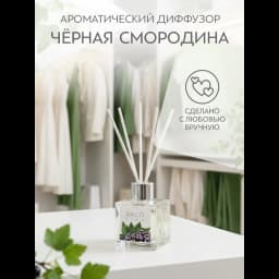 Ароматический диффузор Bago home Чёрная смородина 45 мл 4