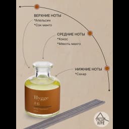 Ароматический диффузор Arida Home Hygge 6 Манго 100 мл 3