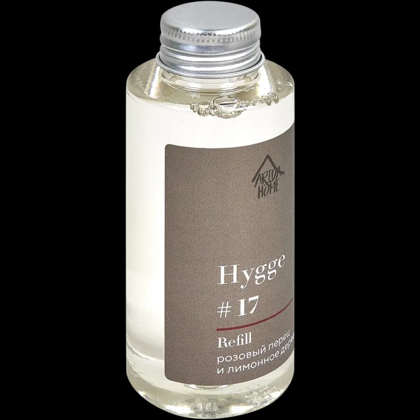 Наполнитель для ароматического диффузора Arida Home Hygge 17 Розовый перец/лимонное дерево 100 мл 5