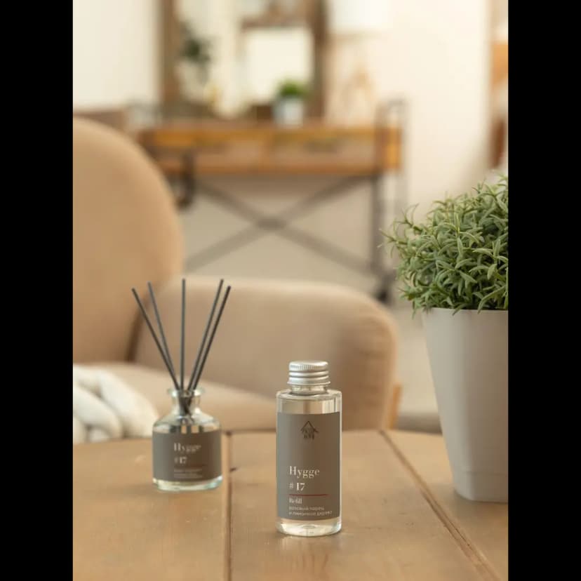 Наполнитель для ароматического диффузора Arida Home Hygge 17 Розовый перец/лимонное дерево 100 мл 8