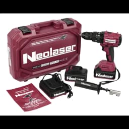 Дрель-шуруповерт аккумуляторная бесщеточная ударная Neolaser NCDB-120, 20 В Li-ion 2x4 Ач 2