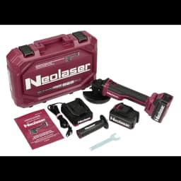 УШМ аккумуляторная бесщеточная Neolaser ACCUM2, 20 В Li-ion 2x4 Ач, 125 мм 2