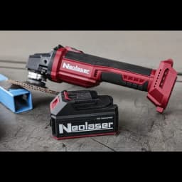УШМ аккумуляторная бесщеточная Neolaser ACCUM2, 20 В Li-ion 2x4 Ач, 125 мм 19