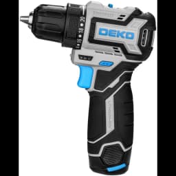 Дрель-шуруповерт аккумуляторная бесщеточная Deko SHARKER12VPRO, 12 В Li-ion 2x2 Ач 3