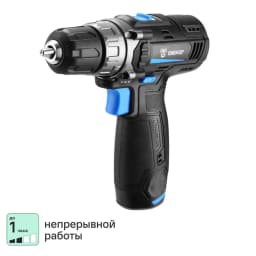 Дрель-шуруповерт аккумуляторная Deko ZKCD12 084-1040, 12 В Li-ion 2x3 Ач 1