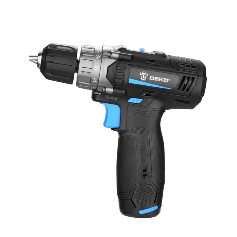 Дрель-шуруповерт аккумуляторная Deko ZKCD12 084-1040, 12 В Li-ion 2x3 Ач 3