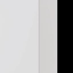 Дверь межкомнатная со стеклом Диана 2 60x230 см эмаль цвет белый с замком и петлями 3