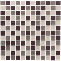 Мозаика стеклянная KREAFORTA бежевый микс 300x300x4 мм 2