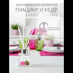 Диффузор Bago Home Гиацинт и кедр 45 мл 5