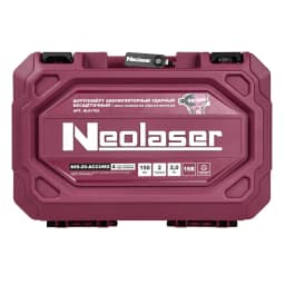 Винтоверт ударный аккумуляторный бесщеточный Neolaser NIS-20-ACCUM2, 16 В Li-ion 2x2 Ач 13