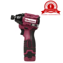 Винтоверт ударный аккумуляторный бесщеточный Neolaser NIS-20-ACCUM2, 16 В Li-ion 2x2 Ач 3