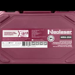 Перфоратор аккумуляторный SDS-plus Neolaser NRH-204, 20 В 4 Ач, 3.7 Дж 16