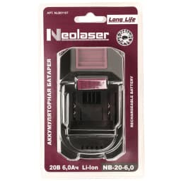 Аккумулятор Neolaser NB-20-6.0, 20 В Li-ion 6 Ач 11