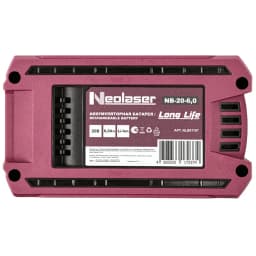 Аккумулятор Neolaser NB-20-6.0, 20 В Li-ion 6 Ач 5
