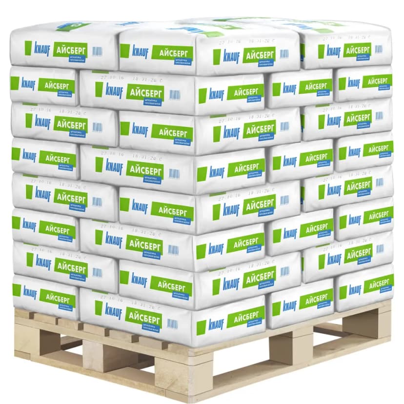 Штукатурка гипсовая Knauf Айсберг 30 кг 3