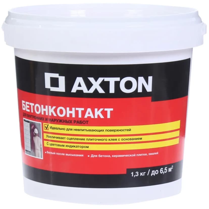 Бетонконтакт для плитки Axton 1.3 кг 1