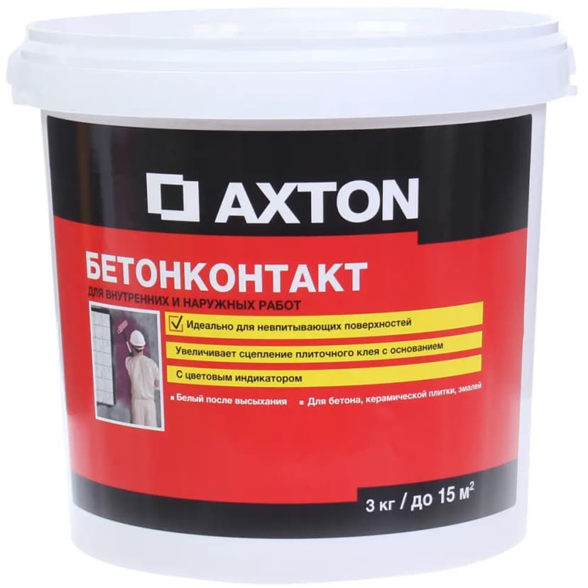 Бетонконтакт для плитки Axton 3 кг 1