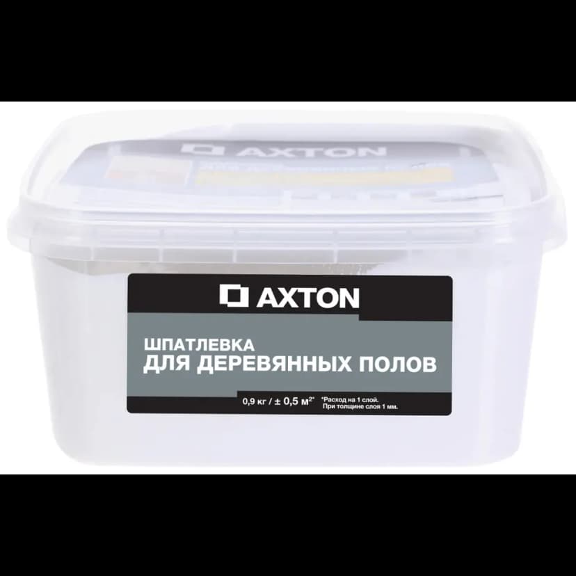 Шпатлёвка Axton для деревянных полов 0.9 кг цвет белый 1