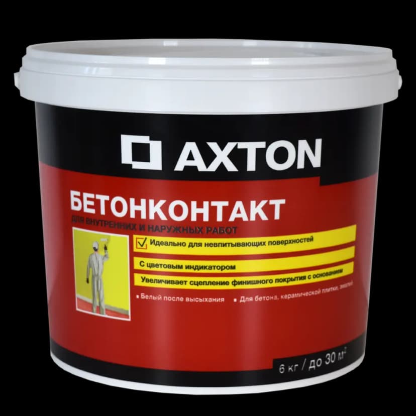 Бетонконтакт Axton 6 кг цвет белый 1
