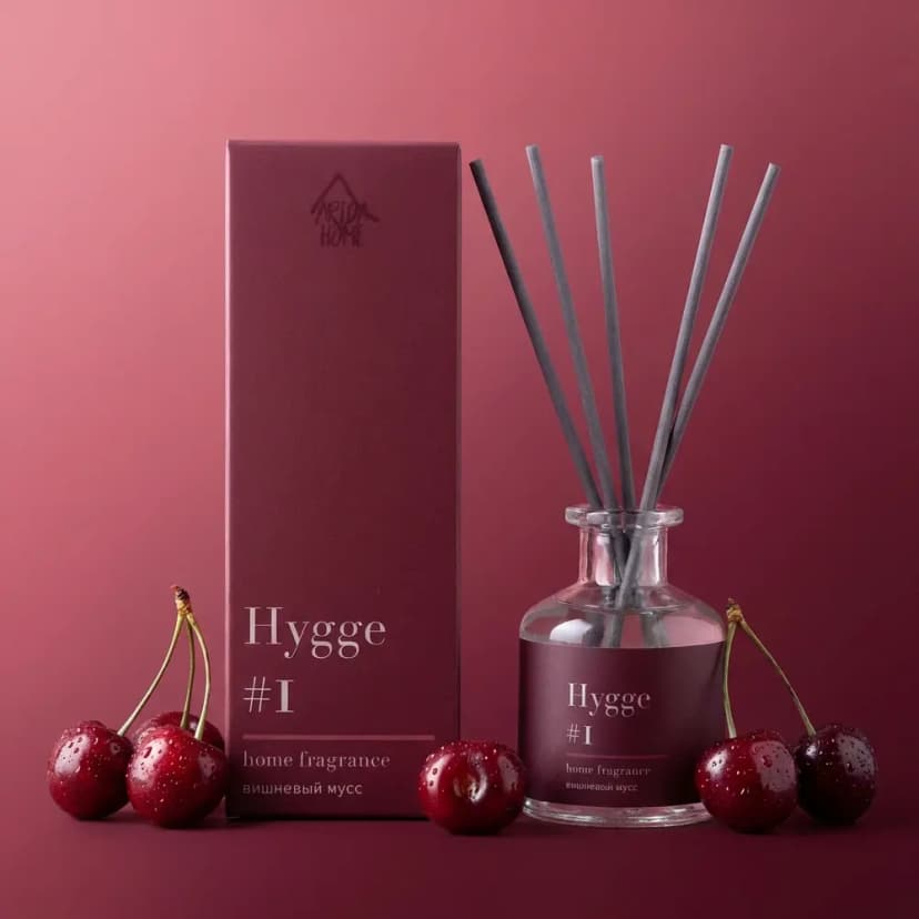 Ароматический диффузор Arida Home Hygge 1 Вишневый мусс 50 мл 1