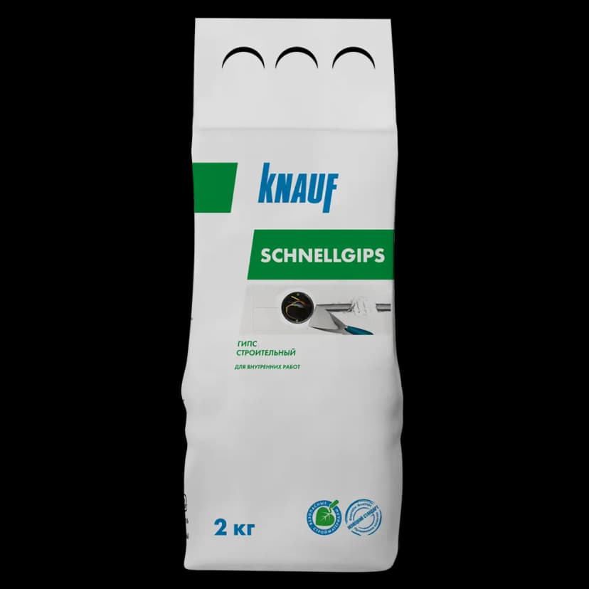 Алебастр Knauf Шнельгипс 2 кг 1