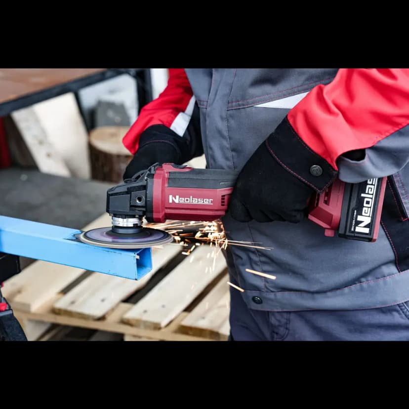 УШМ аккумуляторная бесщеточная Neolaser ACCUM2, 20 В Li-ion 2x4 Ач, 125 мм 17