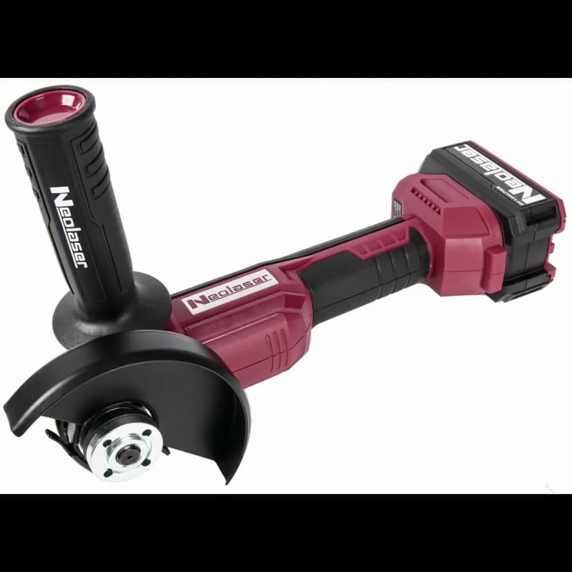 УШМ аккумуляторная бесщеточная Neolaser ACCUM2, 20 В Li-ion 2x4 Ач, 125 мм 9