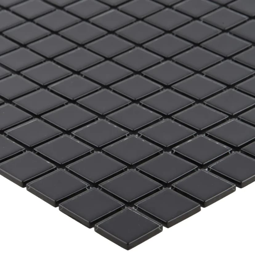 Мозаика стеклянная KREAFORTA черная 300x300x4 мм 3