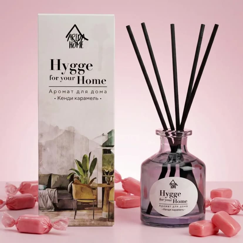 Диффузор Arida Home Hygge Home Кенди карамель 50 мл 1