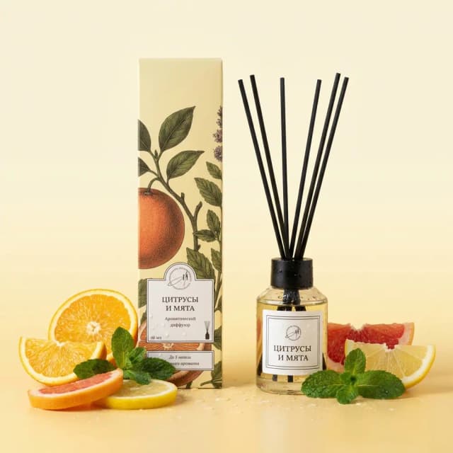 Ароматический диффузор Aroma Harmony Цитрусы и мята 60 мл